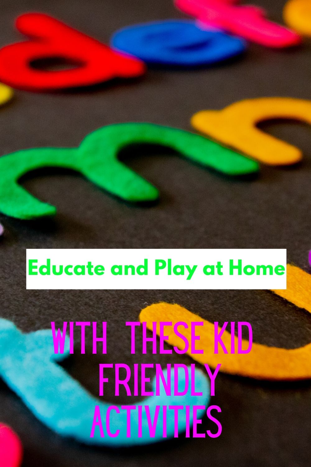 AT Home with the kids activities