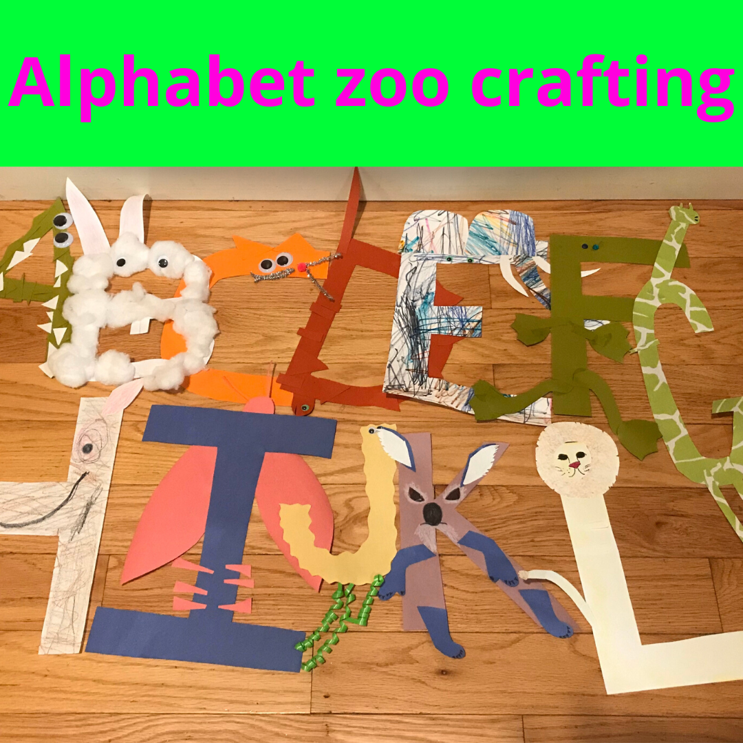 Animal Letter crafting