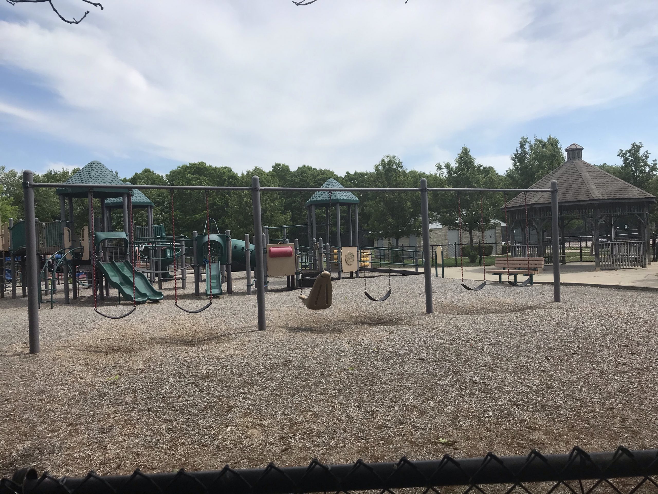 Rotary Park Westerly, Rhode Island with kids garden, play ground and nature trail