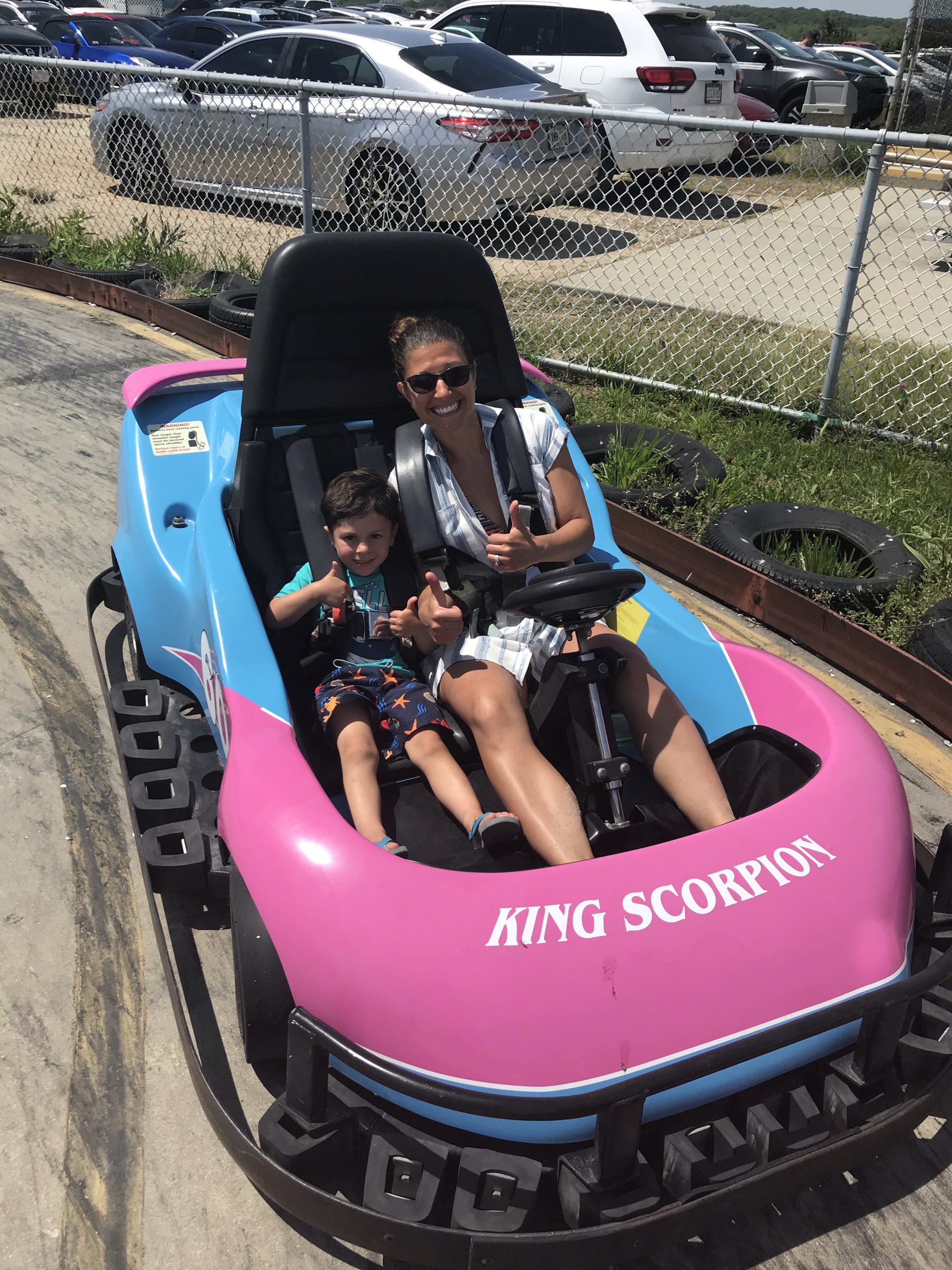 Bayview Fun Park go carts Westerly Rhode Island by Misquamicut State Beach