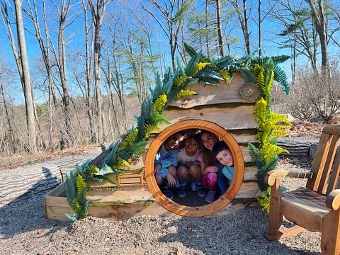 Tower Hill Botanical Garden with kids in Boylston, MA