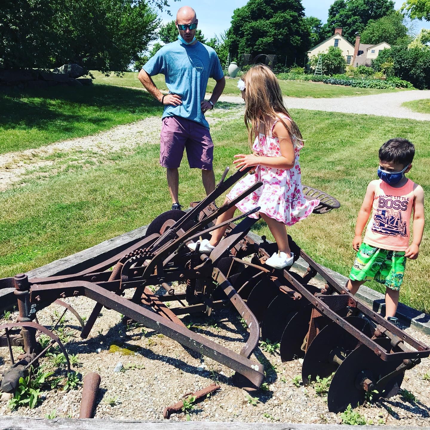 Tower Hill Botanical Garden with kids in Boylston, MA