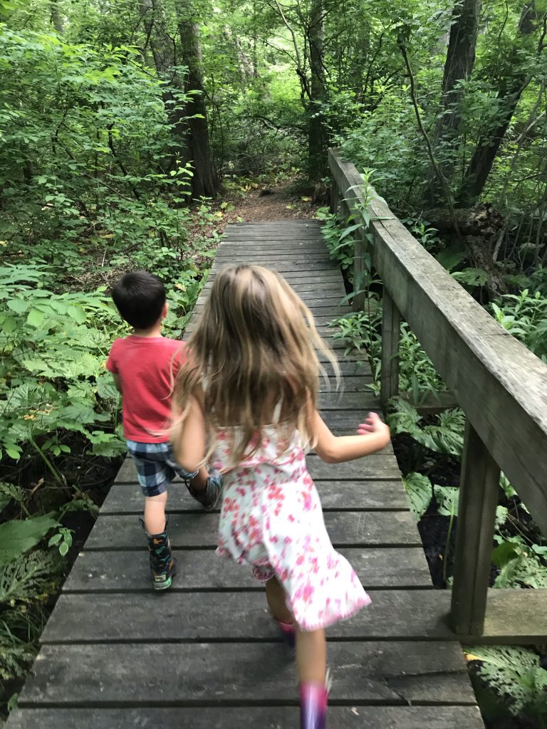Oak Knoll Wildlife Sanctuary with kids