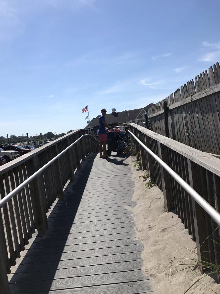 Roger Wheeler State Beach in Narragansett, Rhode Island with kids 