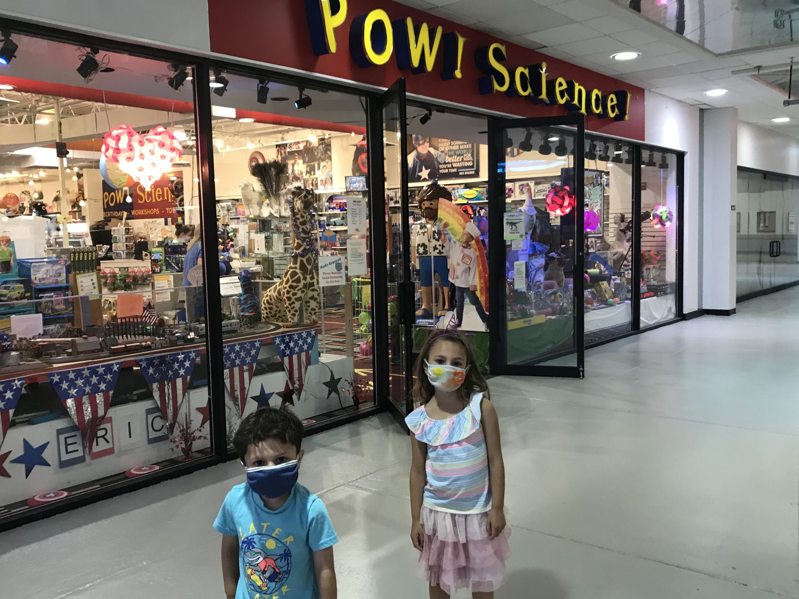 Pow! Science kids toy store and science activity center with hands-on activities