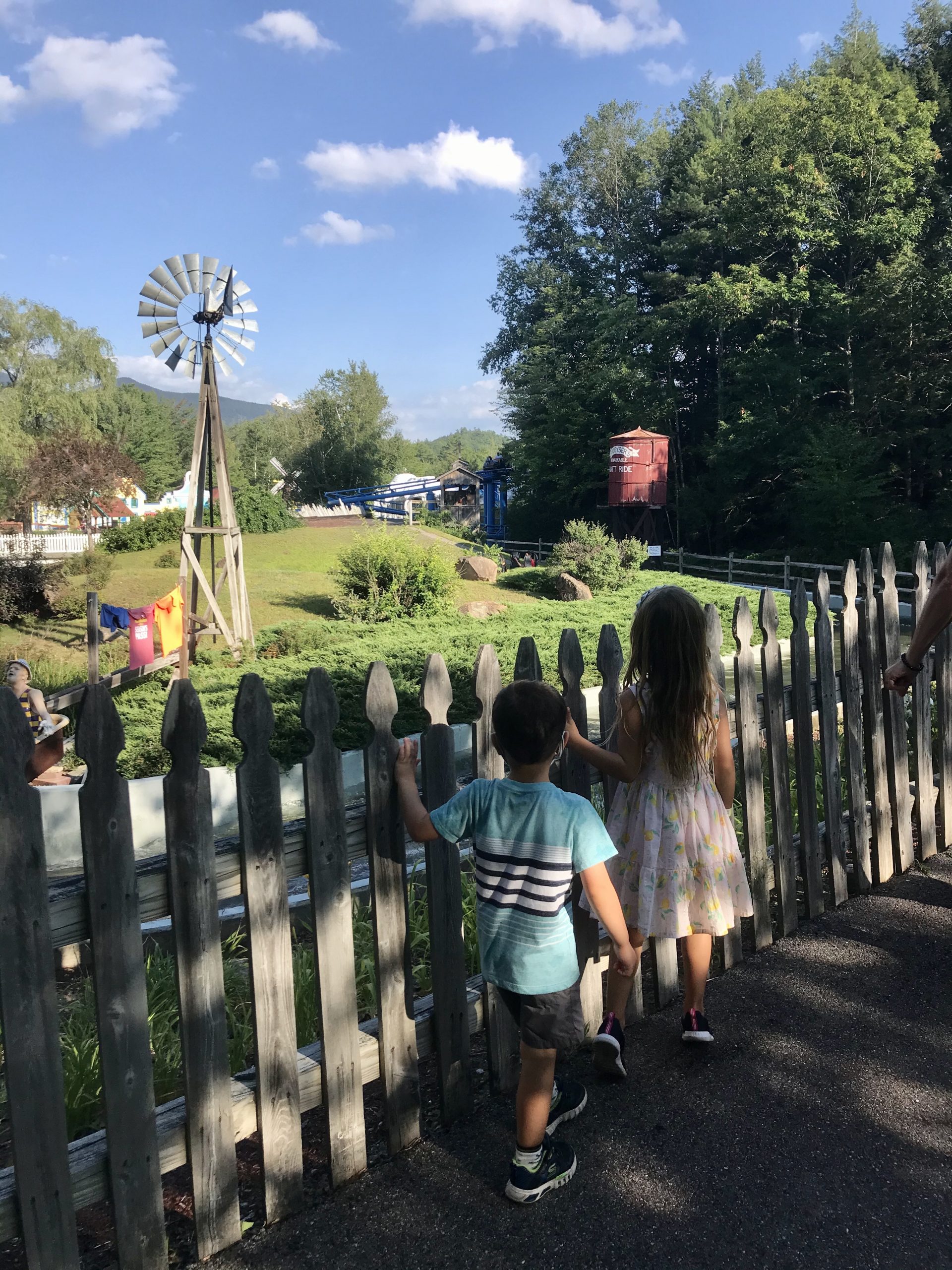 Glen New Hampshire Story Land with kids
