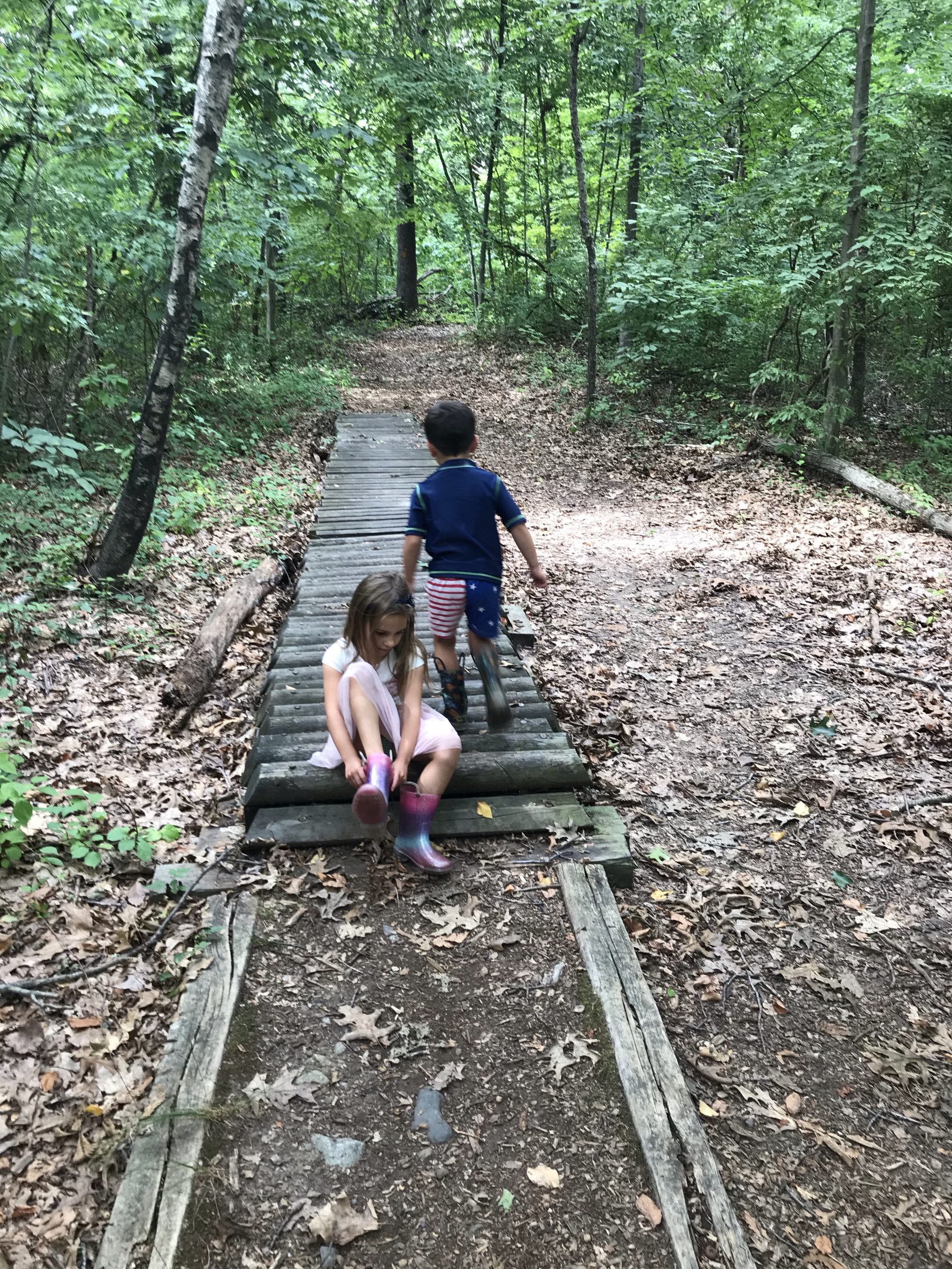 Neutaconkanut Hill Park with kids in Providence Rhode Island