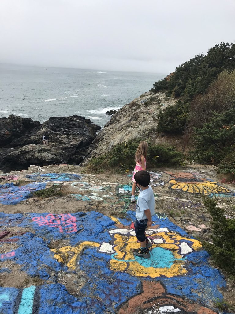 Fort Wetherill Jamestown, Rhode Island with kids coastal views