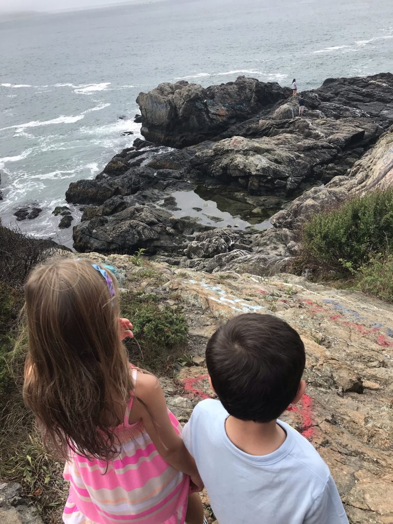 Fort Wetherill Jamestown, Rhode Island with kids coastal views