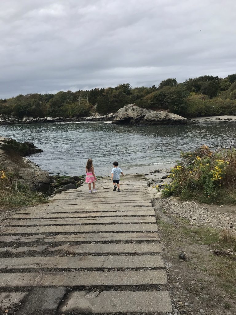 Fort Wetherill Jamestown, Rhode Island with kids coastal views