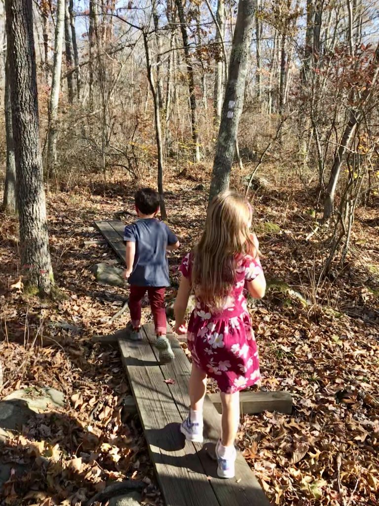 King Benson Nature Preserve in Saunderstown, Rhode Island with kids
