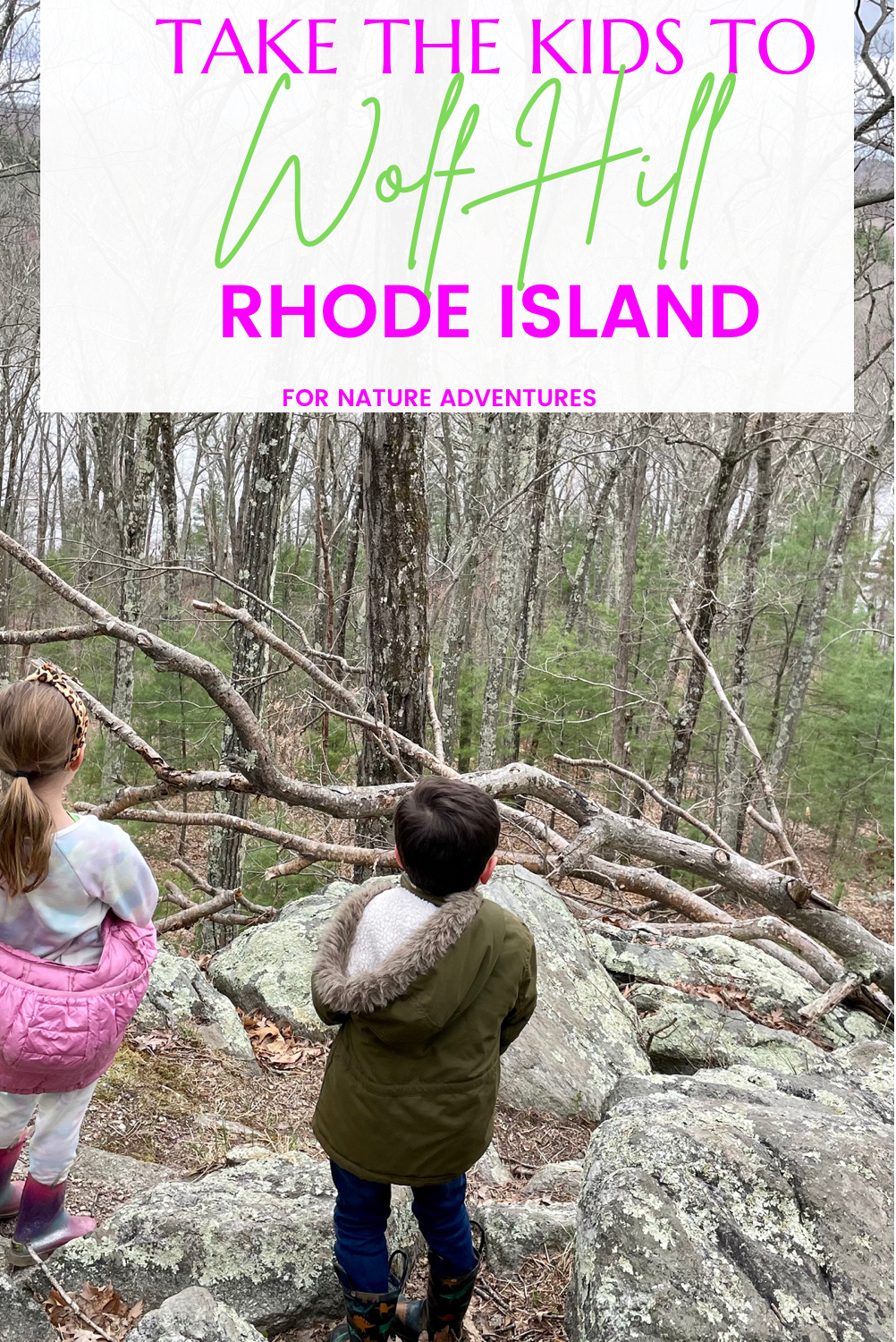 Wolf Hill in Rhode Island hikes with kids