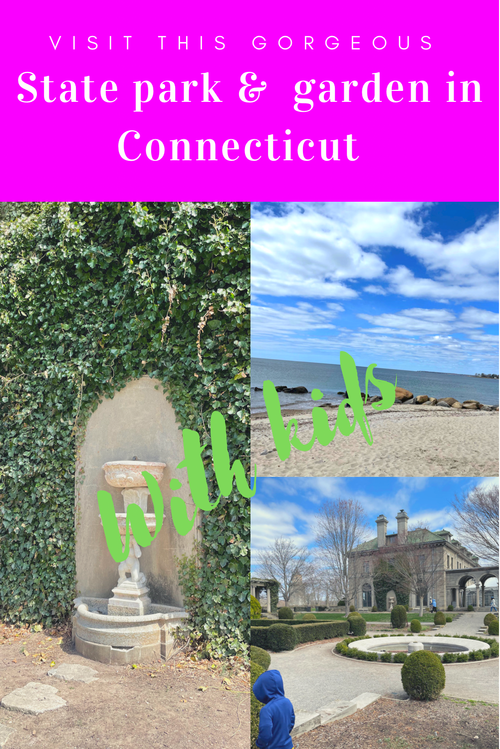 visit Harkness State Park with kids in Waterford, Connecticut