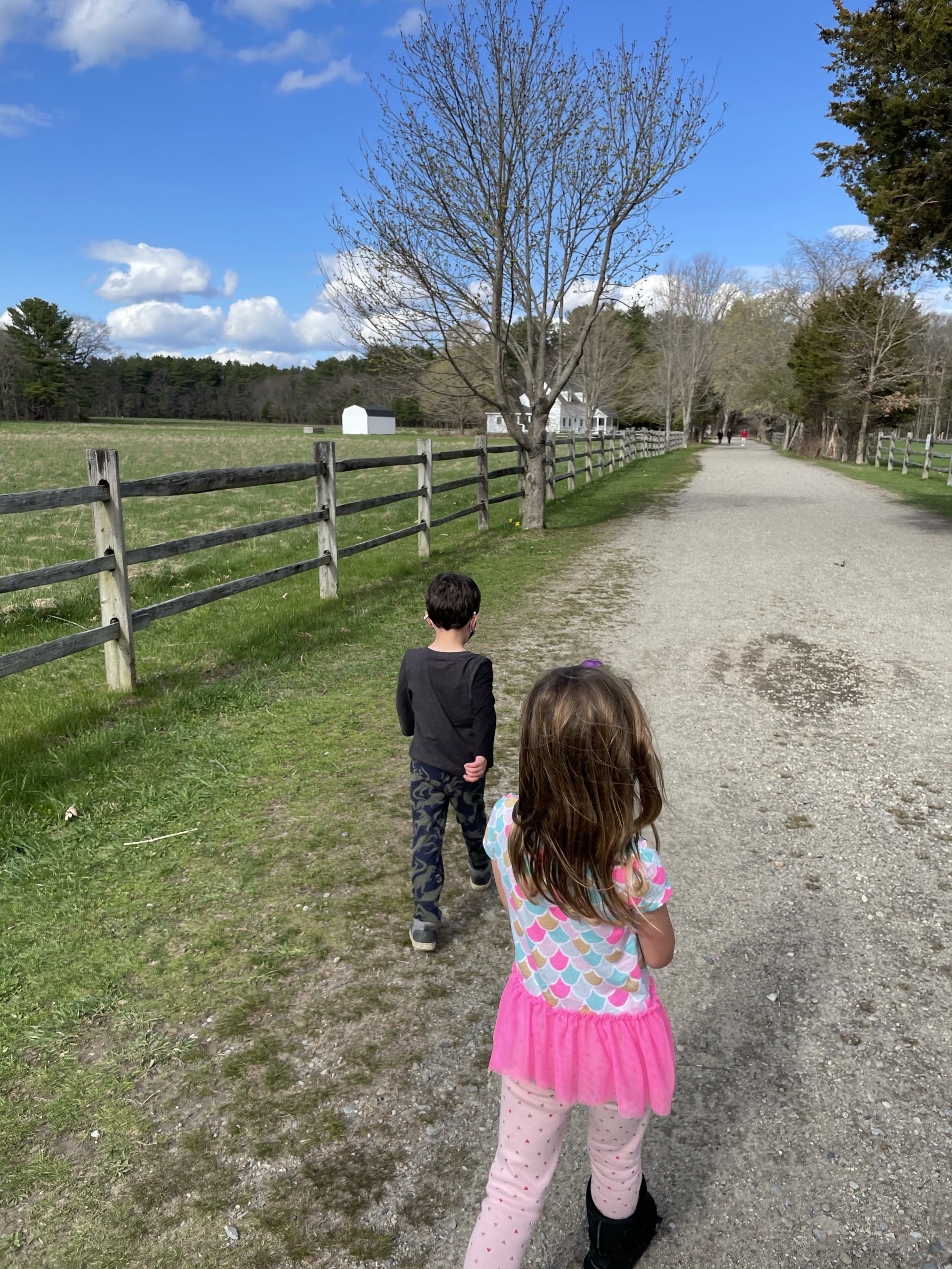 Borderland State Park with kids in Easton, Massachusetts