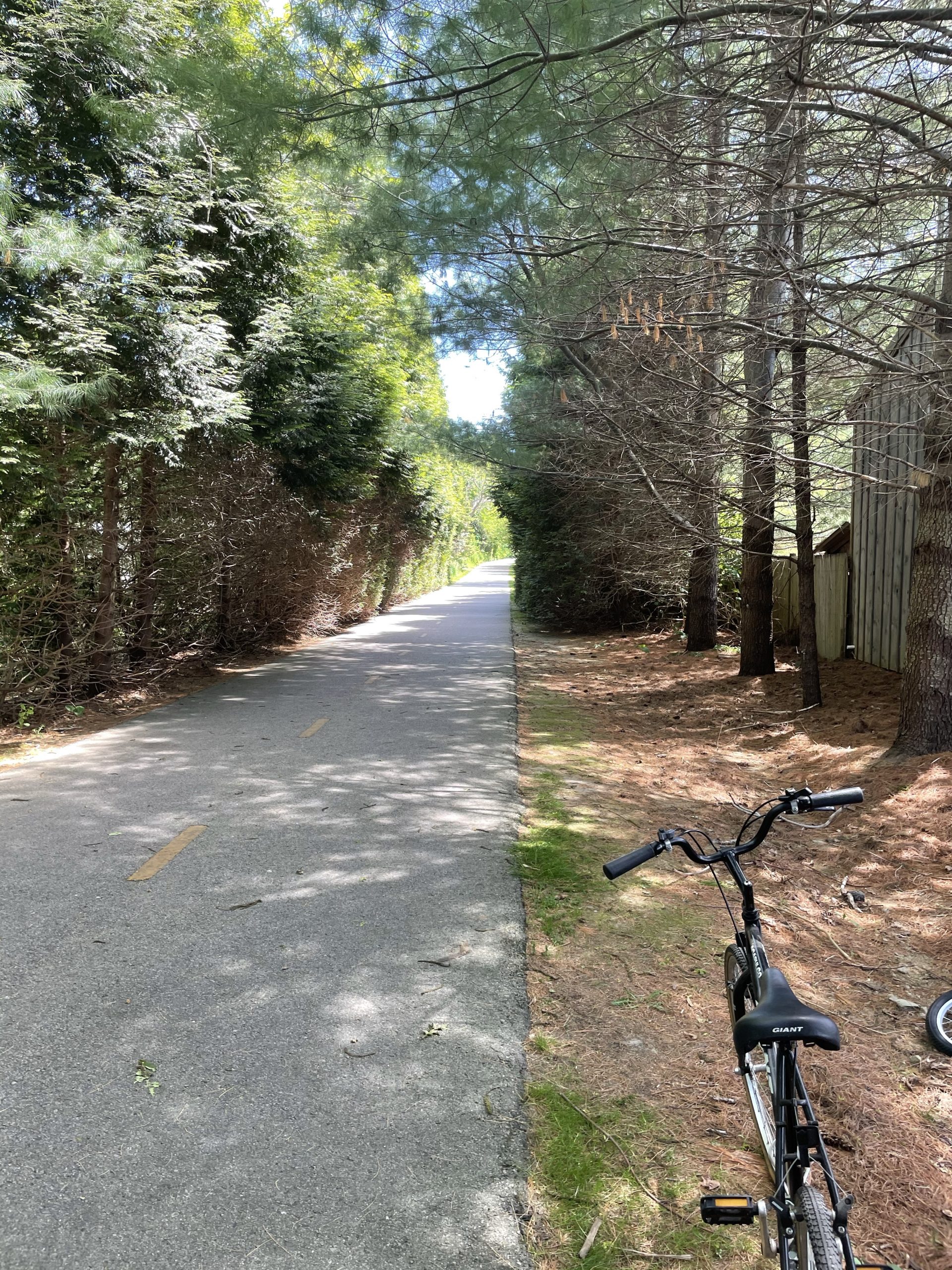 South County Bike Trail in Rhode Island with kids