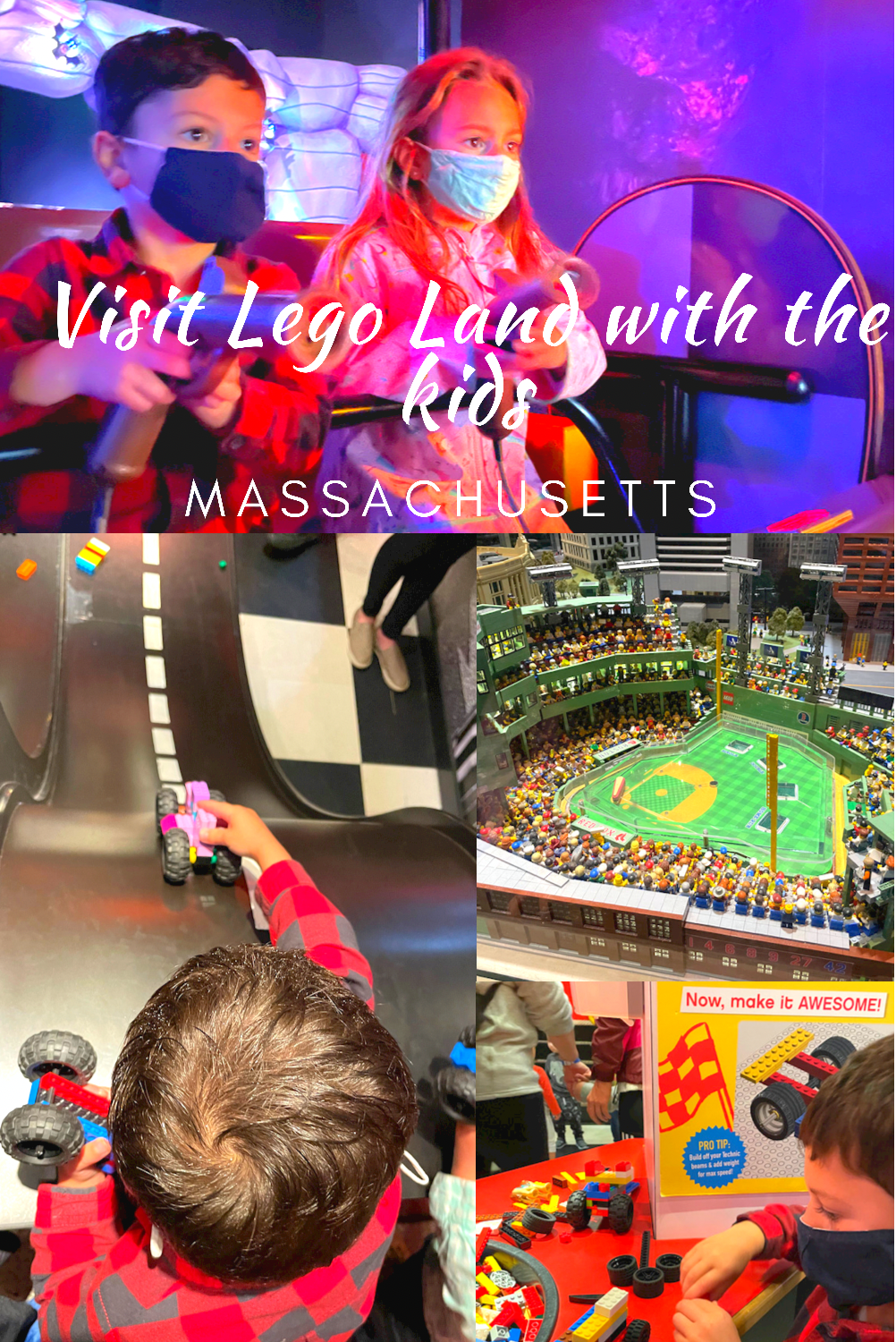 Lego Land in Somerville / Boston with kids
