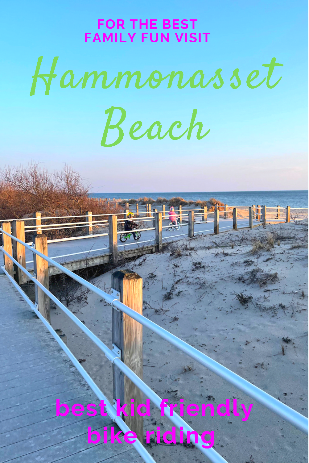 Hammonasset Beach is a beautiful coastal location to enjoy with the entire family