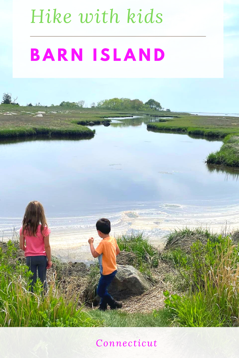 Barn Island with kids in Connecticut