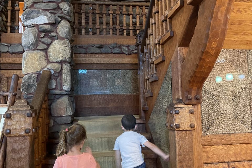 Gillette Castle State Park with kids in Connecticut