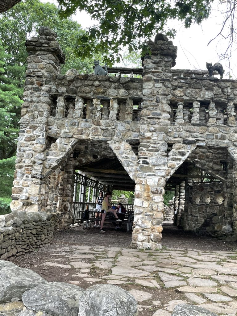 Gillette Castle with kids in Connecticut