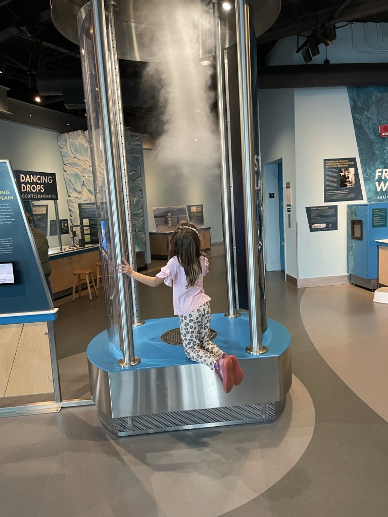 ECHO Leahy Museum in Burlington, Vermont with kids