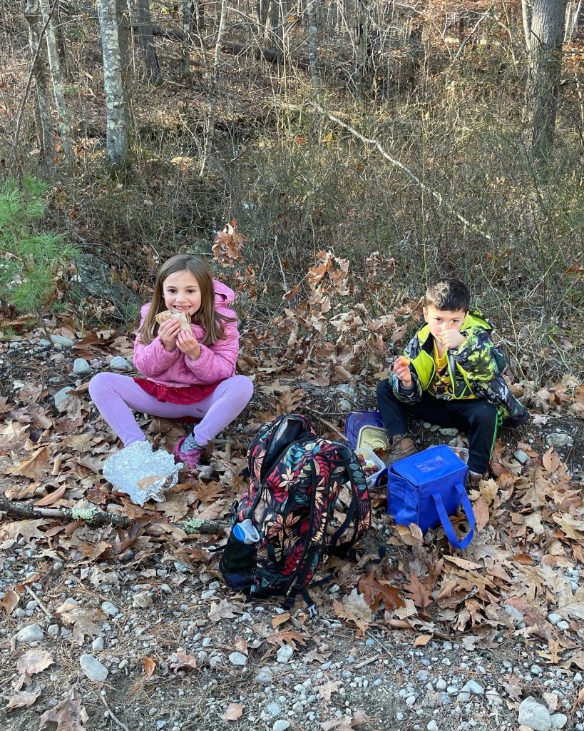 Freetown Fall River State Forest with kids