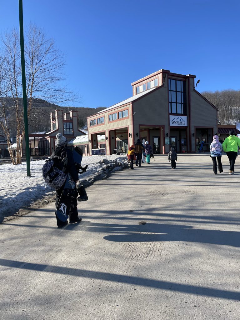 Wachusett Ski Area in Princeton, Massachusetts with kids