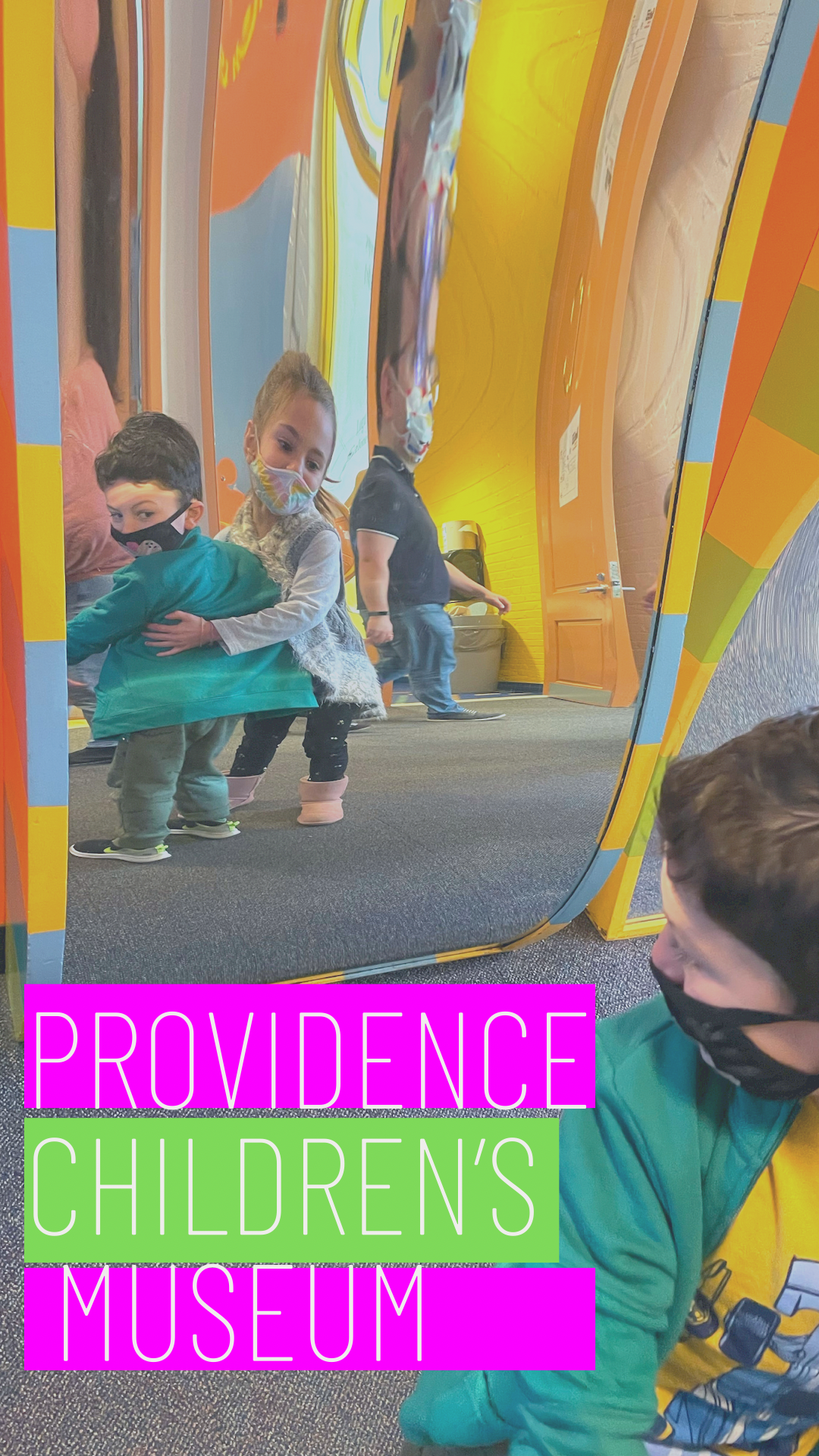 Providence Children's Museum with kids in Rhode Island