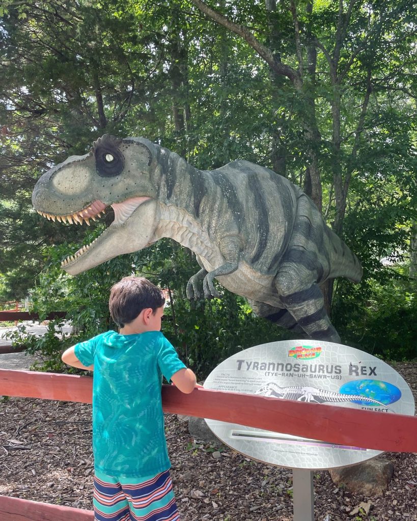The Dinosaur Place with kids in Connecticut