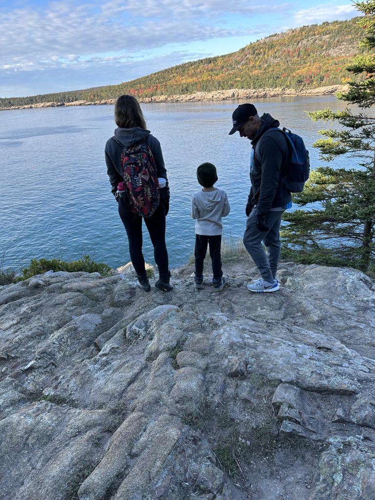 Acadia National Park in Bar Harbor Maine with kids