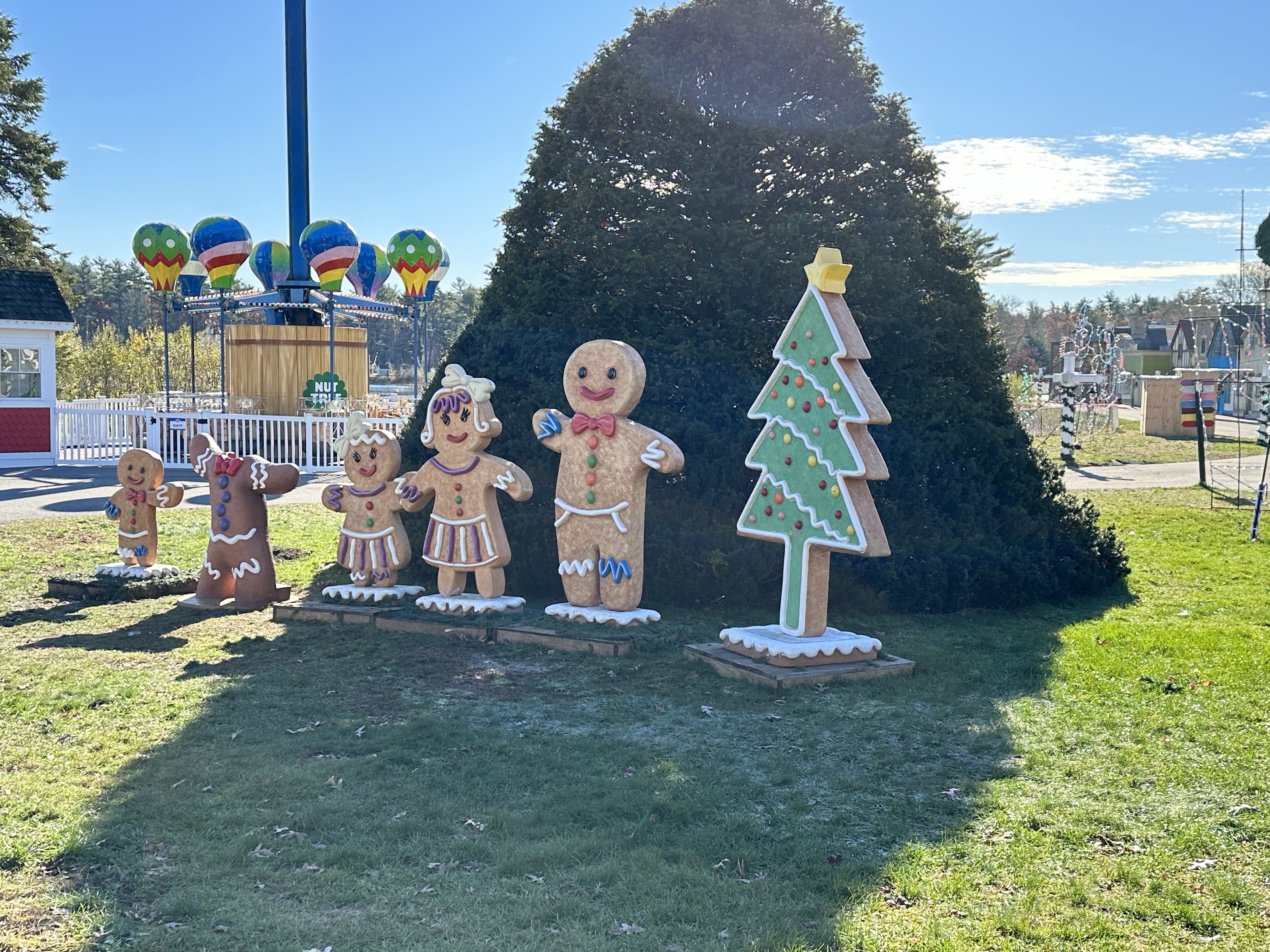 Edaville Family Theme Park in Carver, Massachusetts with kids