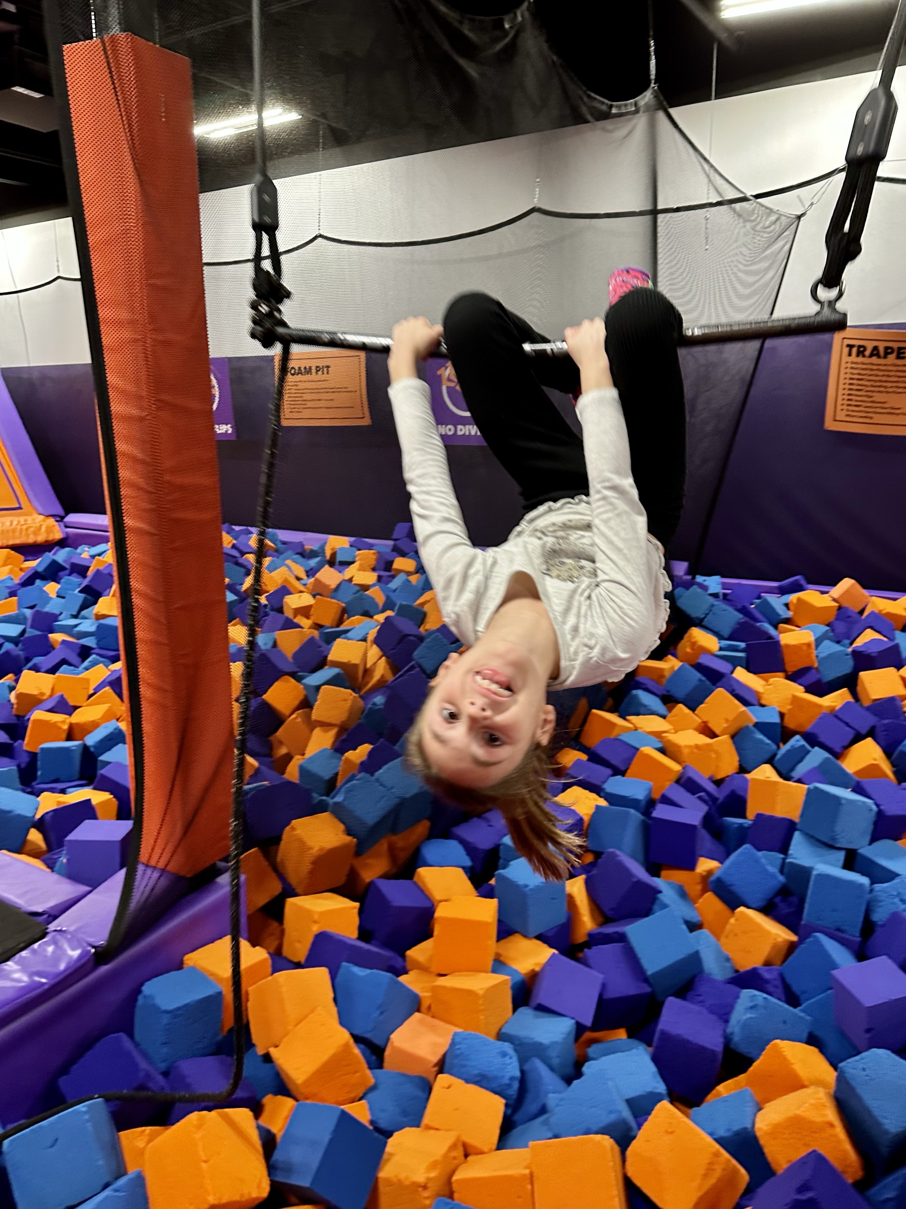 Altitude Trampoline park with kids