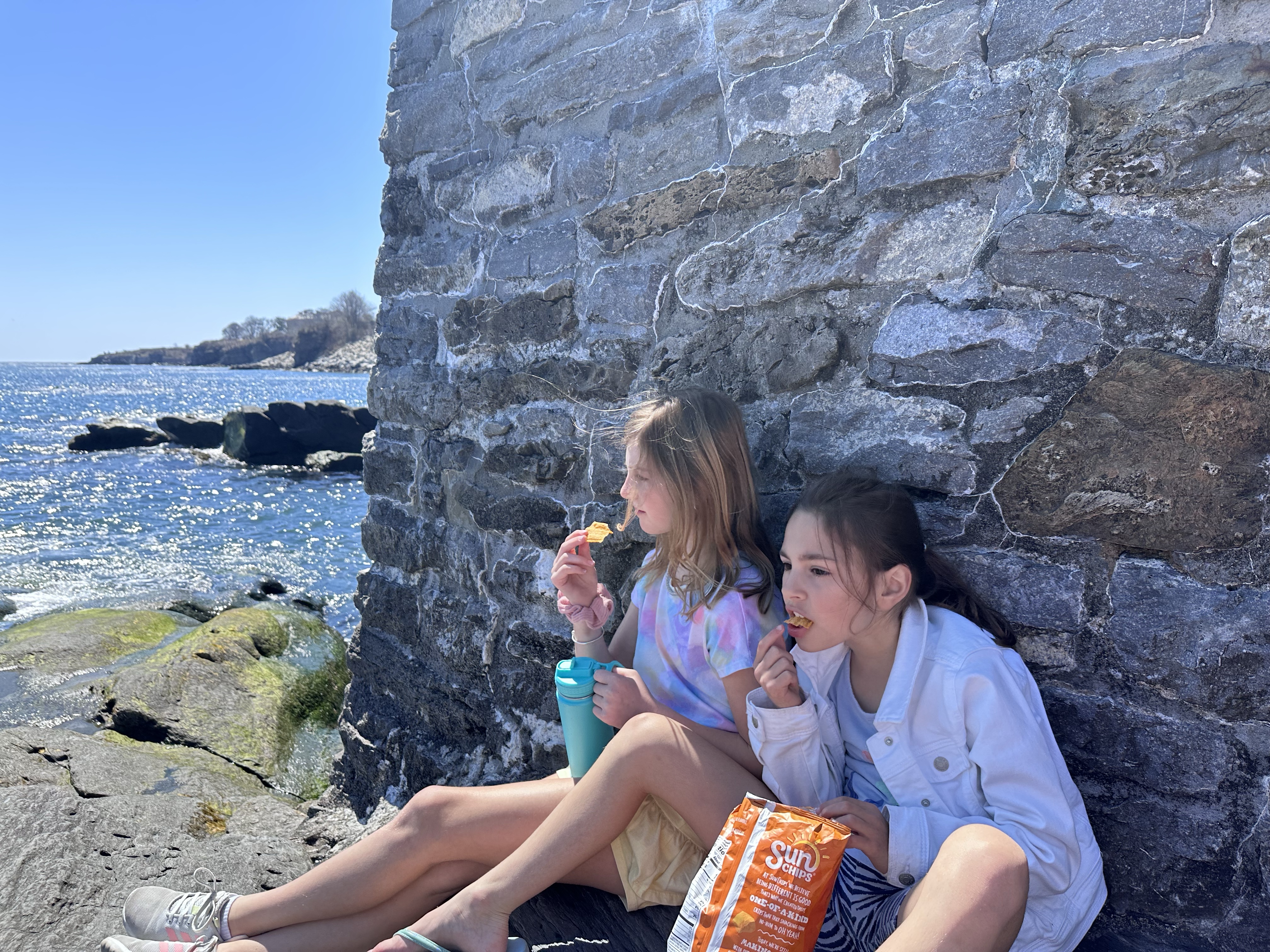 Newport, Rhode Island's cliff walk with kids
