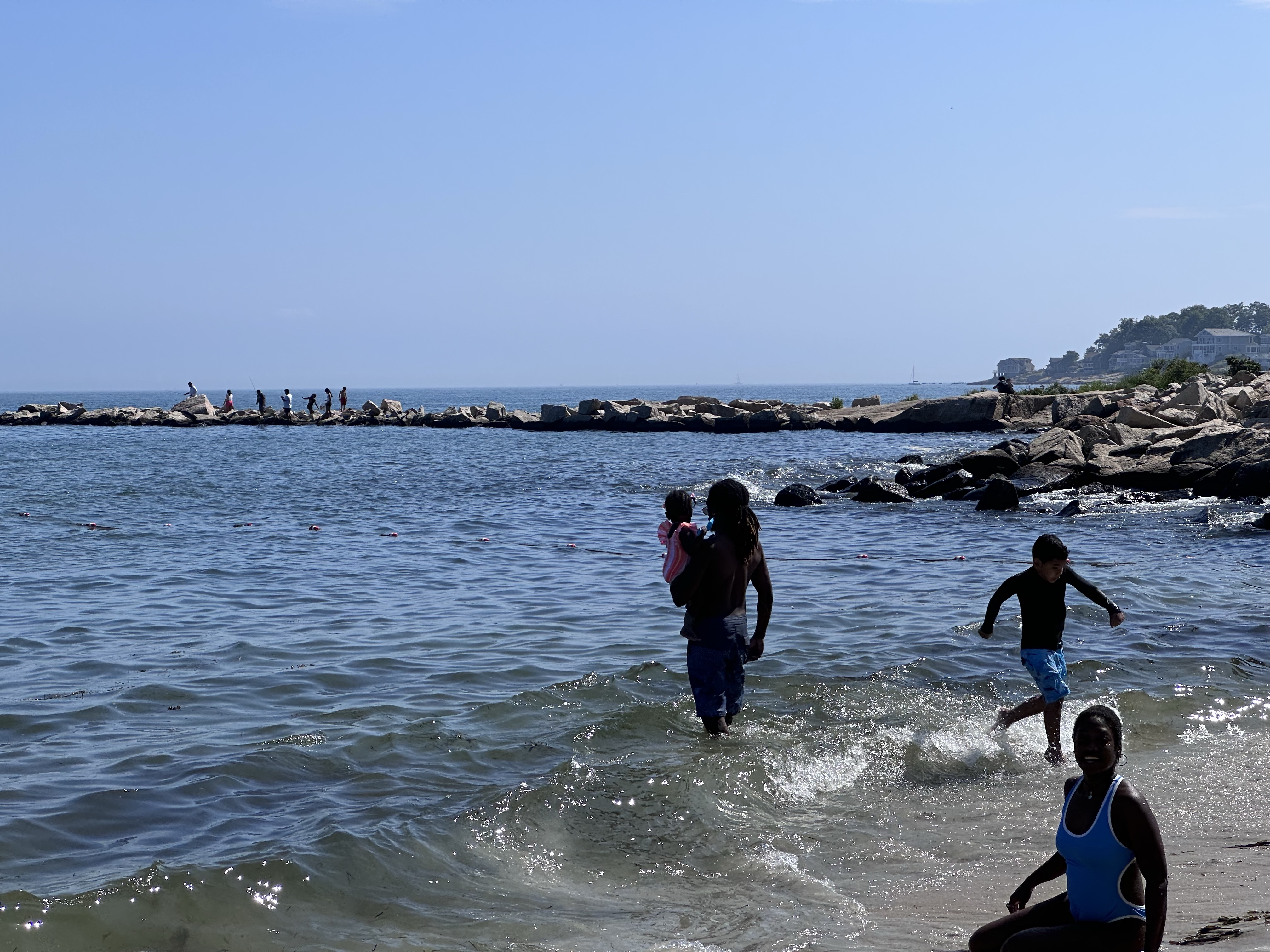 Rocky Neck State Park with kids in Connecticut