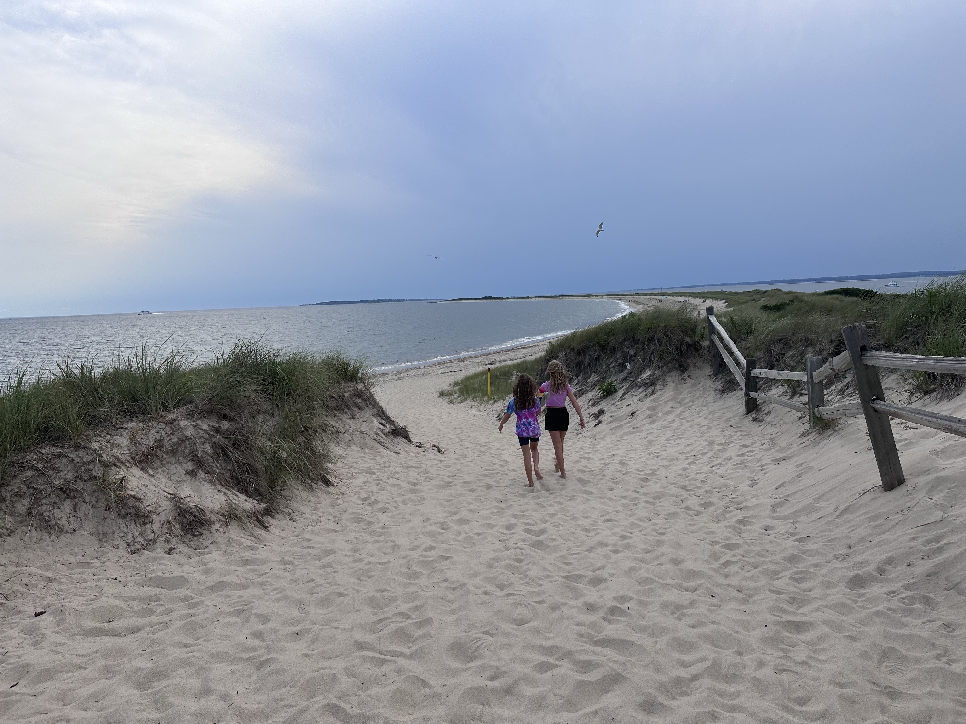 Napatree Beach In Westerly, Rhode Island with kids