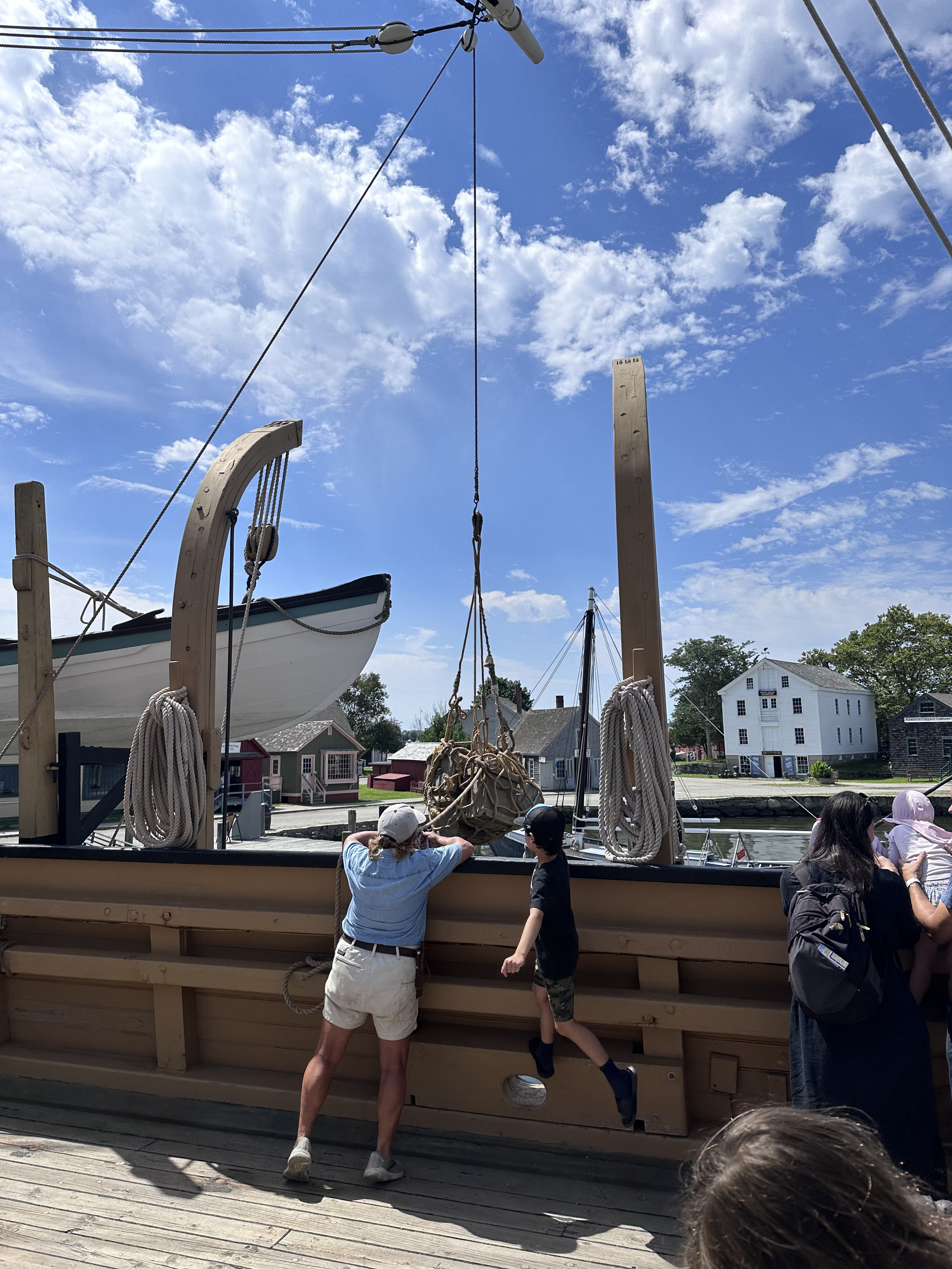 MysticSeaport Museum in Connecticut with kids