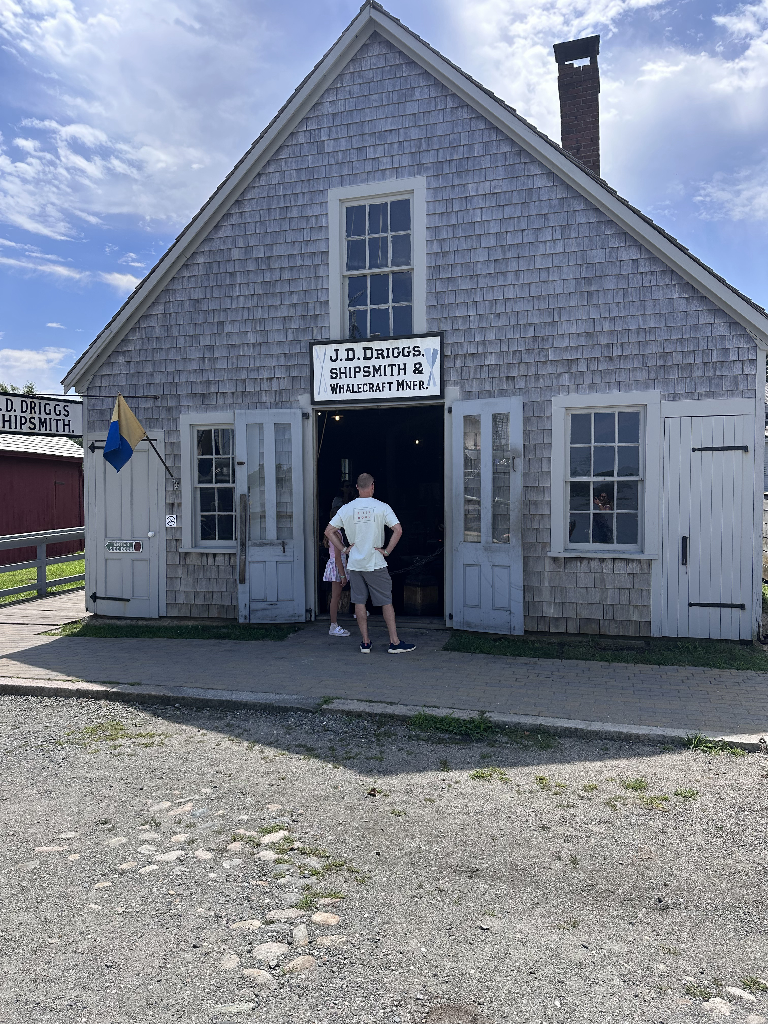 Mystic Seaport Museum with kids in Connecticut